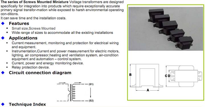 PTE(Screws) Series Miniature PT PTE(Screws) Series Miniature PT